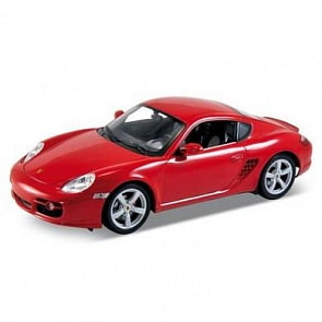 Машинка Porsche Cayman S, масштаб 1:18 (Welly, 18008)
