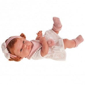 Кукла Альберта в розовом, 33 см (Antonio Juans Munecas, 6032)