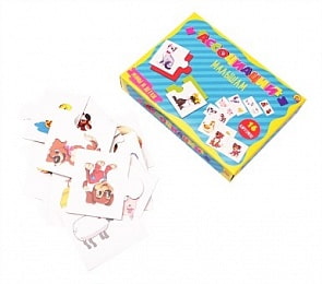 Настольная игра Ассоциации малышам – Мамы и Детки (Рыжий Кот, ИН-6777)