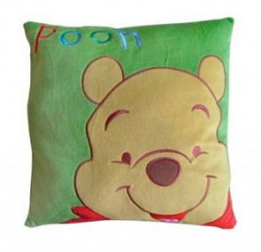 Подушка квадратная Винни, 35 см (Disney, 1078/1307)