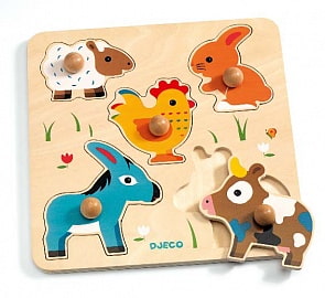 Рамка-вкладыш - Ихан (Djeco, 01016k)