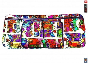 Чехол-портмоне складной для самоката Y-Scoo 125 - Кошки (Y-Scoo, 6390RT)