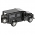 Машина металлическая Land Rover Defender, 12 см, открываются двери, инерционная, черная  - миниатюра №2