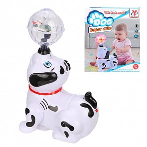 Щенок-циркач, свет, звук (Наша игрушка, 007)