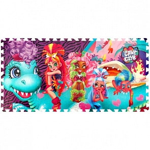 Коврик-пазл Cave Club 8 сегментов (Играем вместе, FS-CAVE)