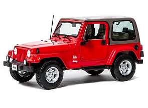Металлическая машинка Bburago Jeep Wrangler Sahara масштаб 1:18 (Bburago, 18-12014)