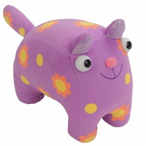 Игрушка мягкая из серии Деревяшки - Кошечка Мяу, 20 см., озвученная (Мульти-пульти, V92673/20)