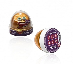 Жвачка для рук из серии Nano gum с эффектом золота, 50 гр. (Волшебный мир, NGCG50)