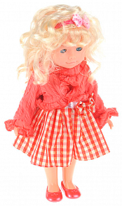 Интерактивная кукла с закрывающимися глазками, 100 фраз (Карапуз, POLI-08-A-RUsim)