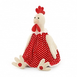 Мягкая игрушка - Курочка Даша, 40 см (Orange, OS109/40A)