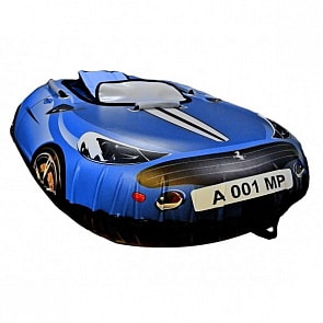 Тюбинг Ferrari Snow Racer с сиденьем, длина 120 см., синий (RT, 4516RT)