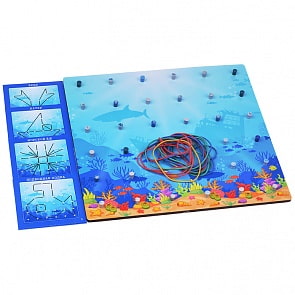 Развивающая игрушка - Геоборд - Капитаны (Paremo, PE120-15)