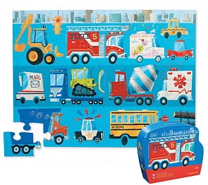 Пазл – Машинки. 36 деталей (Crocodile Creek, 4073-6)