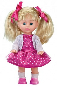 Интерактивная кукла Карапуз, 25 см, стихи и песенка А. Барто (Карапуз, 1186W-IC-3sim)