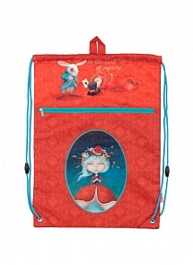 Сумка для обуви с карманом 601 Alice in wonderland (Kite, K17-601M-10)