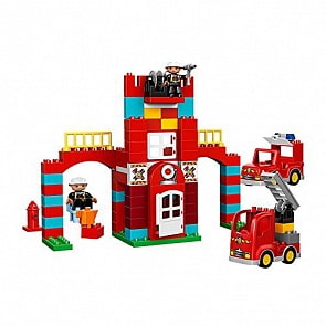Lego Duplo. Пожарная станция (Lego, 10593-L)