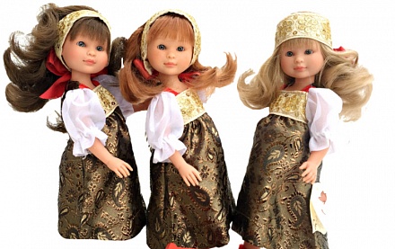 Кукла Селия в русском наряде № 3, 30 см. 