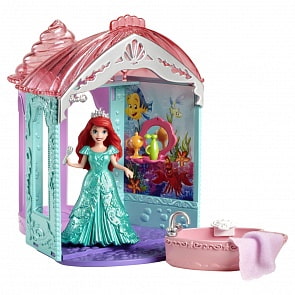 Комната принцессы Disney Ариэль (Mattel, BDJ99/BDJ97)