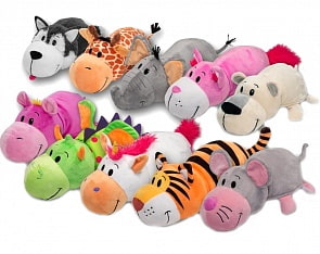 Мягкая игрушка из серии Вывернушка Ням-Ням, 12 см, несколько видов (1Toy, Т13782) (ассортимент)