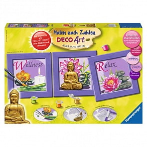 Раскрашивание по номерам «Будда» (Ravensburger, 28970st)