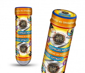 Набор для экспериментов из серии Опыты из пробирки - Горящее железо (Дельта, 303пр)