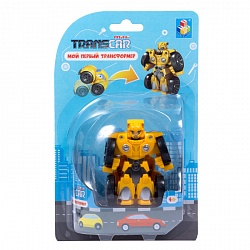 Игрушка из серии Мой первый трансформер, собирается в автомобиль, 6 см. (1toy, Т16520) - миниатюра