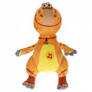 Игрушка мягкая Трак 24 см Турбозавры музыкальный чип (Мульти-Пульти, C20105-24)