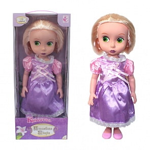 Интерактивная кукла Красотка - Волшебная Сказка - маленькая Рапунцель (1Toy, Т58294)