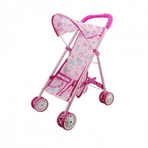 Коляска для куклы прогулочная, пакет (1toy, Т58752)