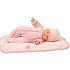 Кукла озвученная Бимба на розовом одеяле 37 см плачет мягконабивная  - миниатюра №7