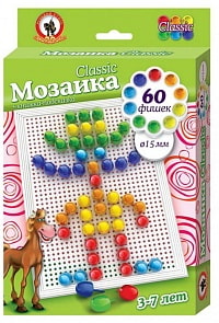 Мозаика Classic Мексиканец, 60 элементов, малая плата (Русский стиль, 3961sim)