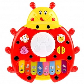 Обучающее пианино со стихотворениями М. Дружининой, учим животных и песни (Умка, B1238209-R)