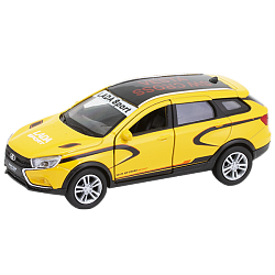 Игрушечная модель машины - Lada Vesta SW Cross Sport, 1:34-39 (Welly, 43763RY) - миниатюра