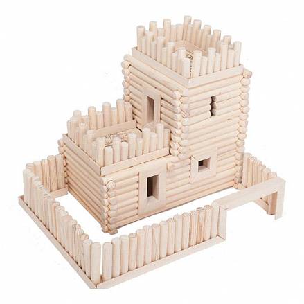 Деревянный конструктор – Крепость 