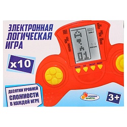 Электронная логическая игра, 10 уровней сложности (Играем вместе, 0603K133-R) - миниатюра