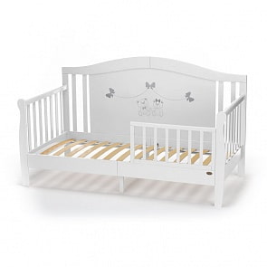 Детская кровать-диван Nuovita Stanzione Verona Div Fiocco, Bianco/Белый (Nuovita, NUO-dVER_106)