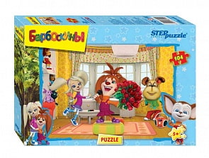 Пазл – Барбоскины, 104 детали (Step Puzzle, 82119)