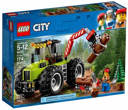 Конструктор Lego City - Лесной трактор City Great Vehicles 