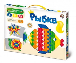 Мозаика магнитная Рыбка (Десятое королевство, 01652ДК)