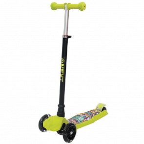 Самокат 3х колесный - Next, управление наклоном, цвет зеленый (Next, JP-MG-05GREEN)