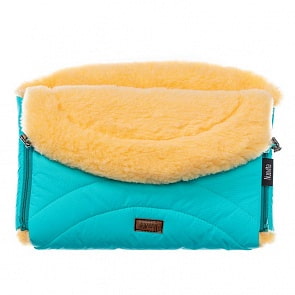 Муфта меховая для коляски Nuovita Tundra Pesco Blu/Голубой (Nuovita, NUO-mTUNP_2069)