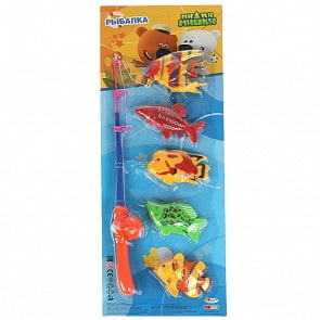 Магнитная игра рыбалка Ми-ми-мишки (Играем вместе, B931-H24208-R)
