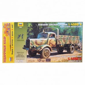 Набор подарочный для сборки «Немецкий тяжёлый грузовик L4500A» (Звезда, 3596П)