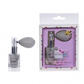 Серебристая мерцающая пудра для тела в распылителе Lukky - Звездная пыль с ароматом ванили, 5 г (Luсky, Т16129)