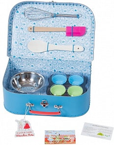 Игровой набор - Чемоданчик для выпечки (Moulin Roty, 632406)