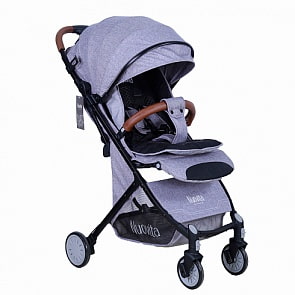 Прогулочная коляска Nuovita Giro Lux, Серый, Черный (Nuovita, NUO_D289L)