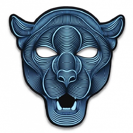 Световая маска с датчиком звука - GeekMask Jaguar 