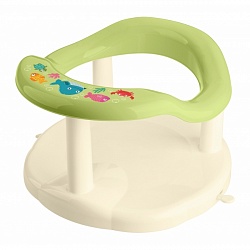 Сиденье для купания детей с декором, цвет салатовый (Бытпласт, 431309610) - миниатюра
