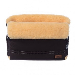 Муфта меховая для коляски Nuovita Alpino Pesco Cioccolata/Шоколад (Nuovita, NUO-mALPP_1926)