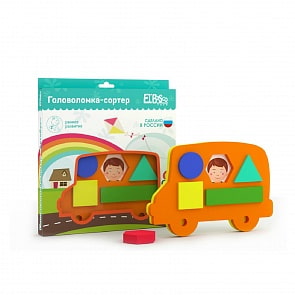 Головоломка-сортер - Автобус (El Basco, 04-004)